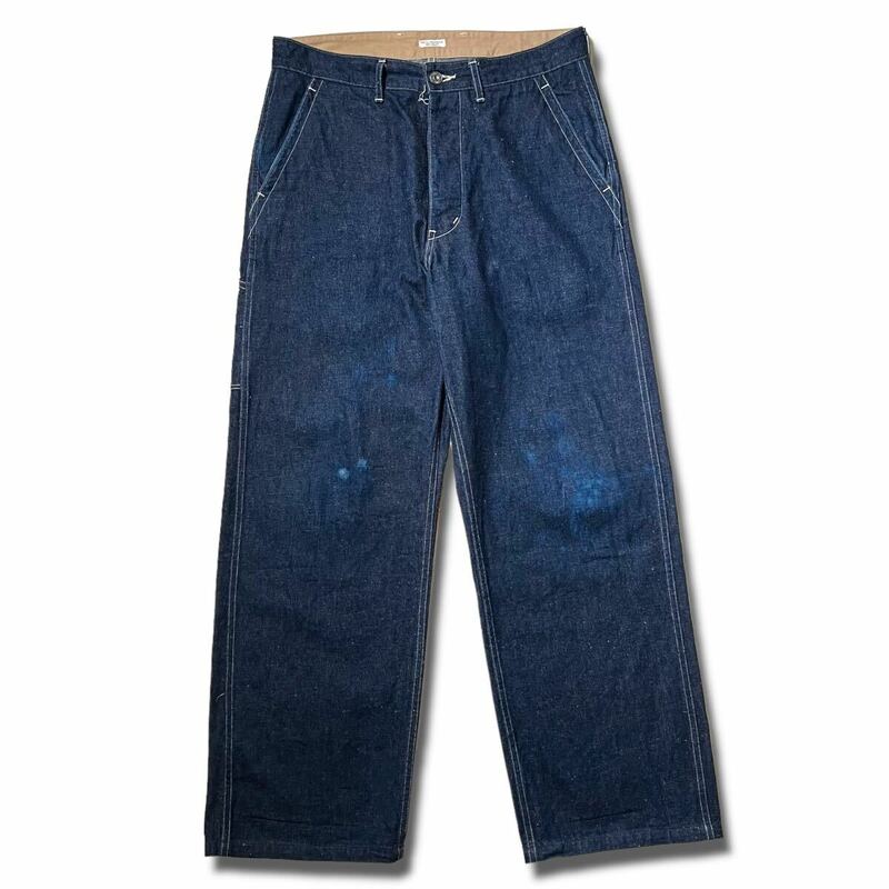 PHIGVEL DENIM PAINTER TROUSERS 2 デニム ペインター トラウザーズ パンツ 濃紺 インディゴ フィグベル