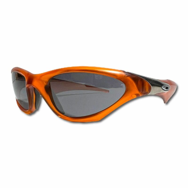 廃盤 OAKLEY SCAR Black Iridium ブラック イリジウム Persimmon パーシモン サングラス USA製 オークリー スカー