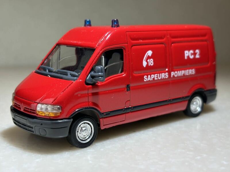 1/43 「ルノーマスター PC2 POMPIERS」 (消防署) ソリド製 2167 