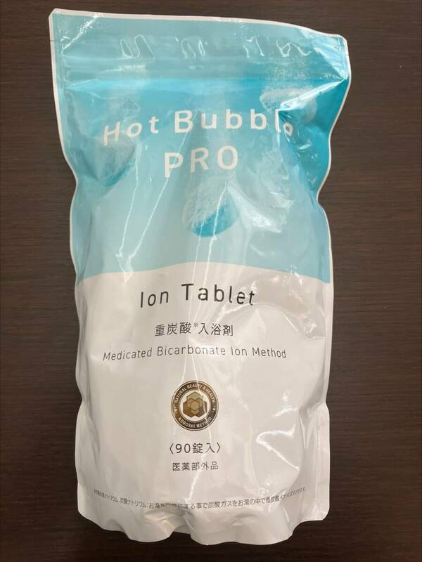 #6841 Hot Bubbler Pro Ion Tablet 重炭酸入浴剤 90錠入