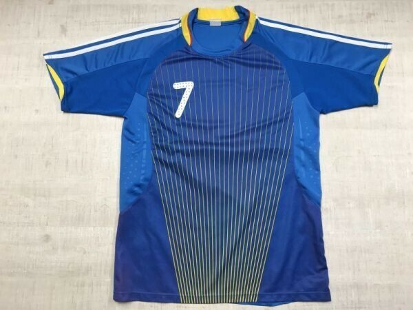 サッカー 日本代表 遠藤保仁 レプリカ 2008-2009 ホーム 半袖 ユニフォーム ゲームTシャツ メンズ 青