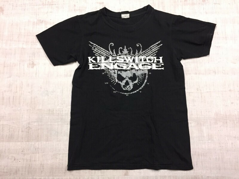 キルスウィッチエンゲイジ KILLSWITCH ENGAGE バンド ロック ニュースクール ハードコア against製 半袖Tシャツ メンズ M 黒