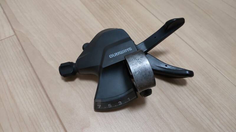 自転車　部品　SHIMANO　SHIFT　LEVER　シマノ　シフト　レバー　SL-M315　７速　7s　INDONESIA　22.2