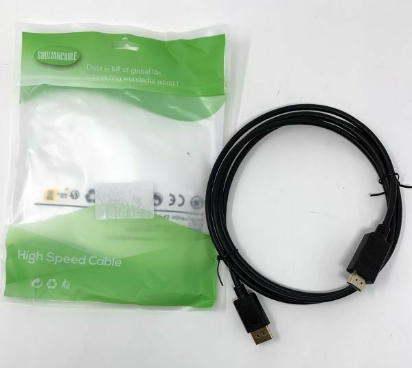 【一円スタート】SHULIANCABLE DisplayPort HDMI 変換ケーブル DP HDMI ケーブル 1円 SEI01_1935