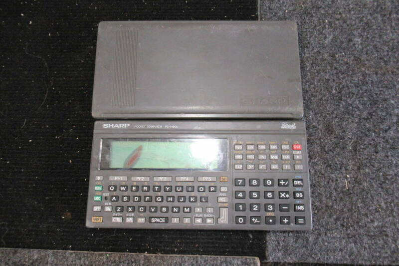 棚11.B1535 SHARP PC-1480U ポケットコンピューター　現状品
