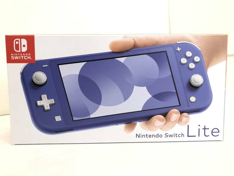 GH240606-01S/ 未使用 ニンテンドースイッチ ライト 本体 ブルー HDH-S-BBZAA 任天堂 Nintendo Switch Lite
