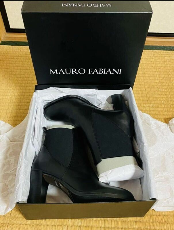 MAURO FABIANI サイドゴアブーツ ブーツ　38 ショートブーツ