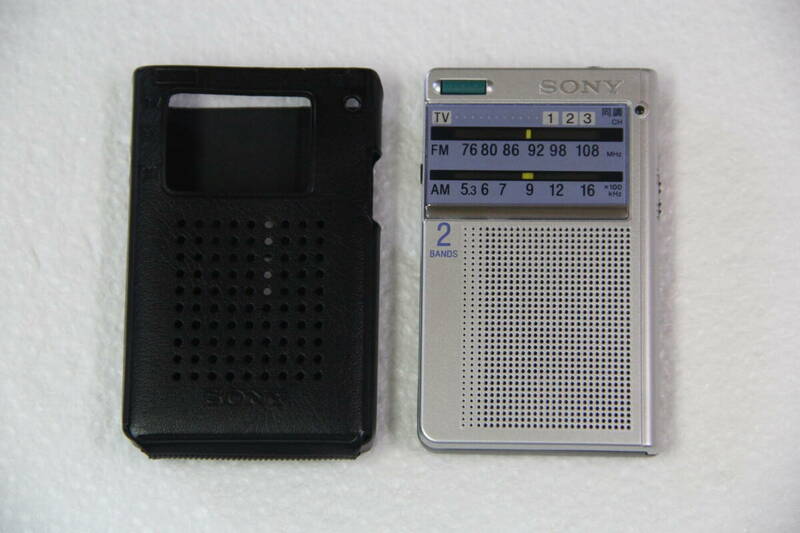 SONY ポケットラジオ ICF-T45 FM/AM 2 BAND RADIO