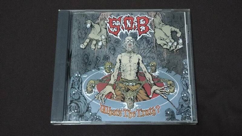 S.O.B / WHAT'S THE TRUTH? SELFISH RECORDS 1990年発売 中古品 CD