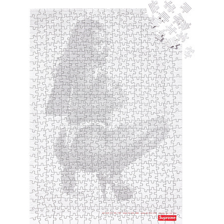 定価～ 国内正規品 新品 17ss Supreme Digi Jigsaw Puzzle 半タグ付き シュプリーム パズル ジグソーパズル