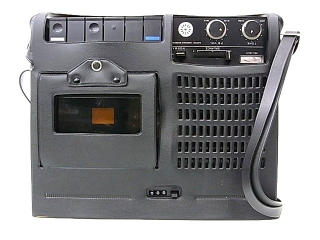 h1183 SONY TC-1265 テープコーダー　カバー付　通電不可　ジャンク品