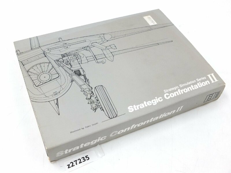 【z27235】Strategic Confrontation Ⅱ 大戦略88 1987 SystemSoft システムソフト 格安スタート