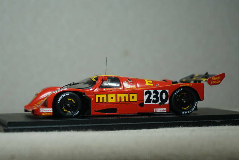 1/43 ルマン spark Porsche 962 #230 GEBHAROT momo 1990 Le Mans 24h モモ ポルシェ 962C C ゲブハート ゲブハルト GTP