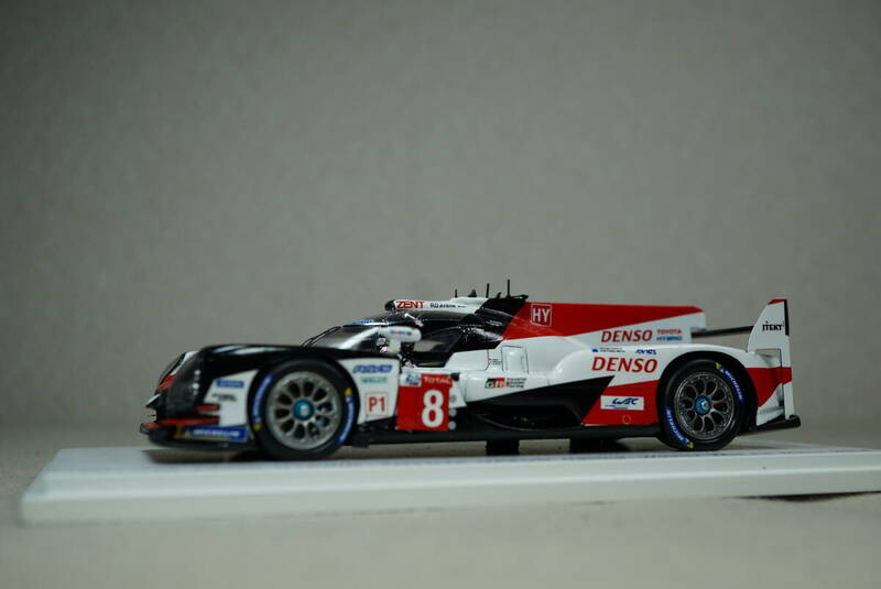 1/43 ルマン トヨタ アロンソ 初優勝 spark TOYOTA TS050 HYBRID GAZOO Racing #8 2018 Le Mans 24h winner ブエミ 中嶋 Alonso ガズー