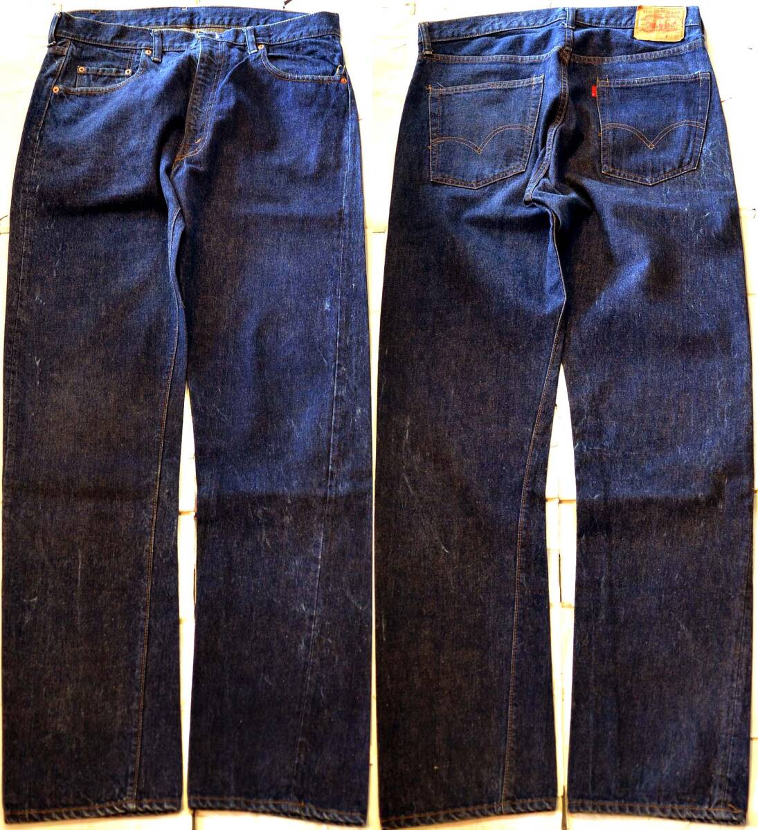 V963/LEVIS505 シングル 66前期 ヴィンテージ 濃紺 極上！