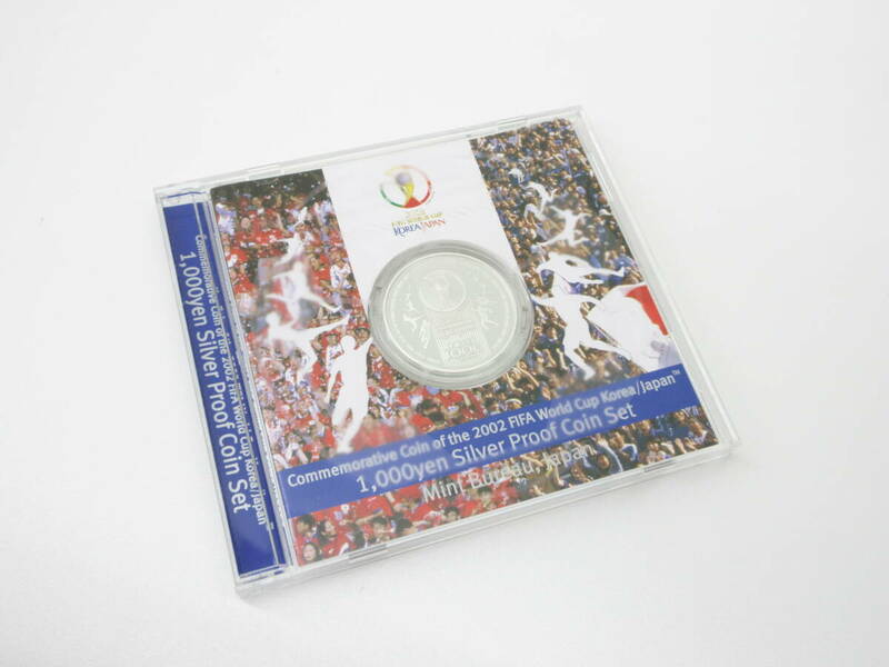 805 プルーフ祭 2002 FIFAワールドカップ 記念貨幣 千円銀貨幣プルーフ貨幣セット 1000円銀貨