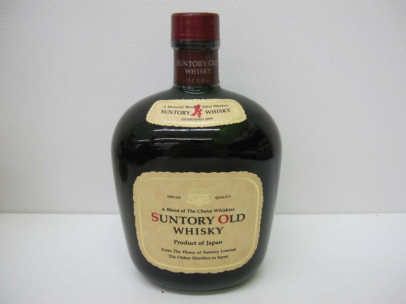 758 酒祭 洋酒祭 サントリー オールド ウイスキー 750ml 43% 未開栓 自宅保管品 SUNTORY OLD WHISKY 画像でご確認ください。