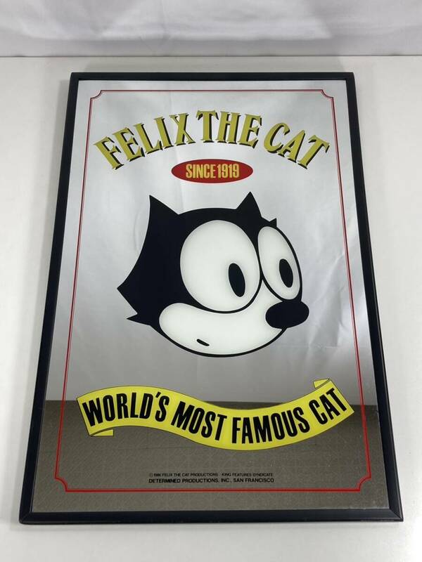 FELIX THE CAT フィリックス・ザ・キャット パブミラー ビンテージ レトロ 現状品