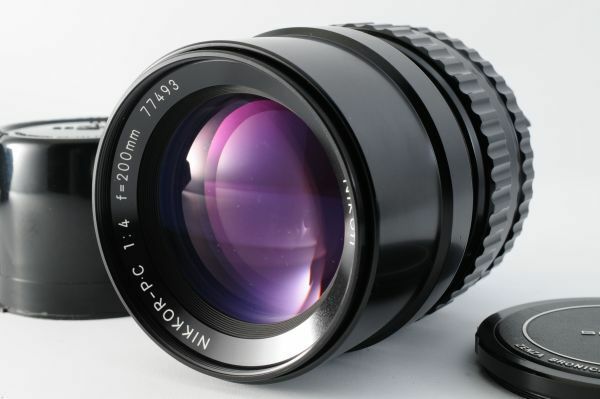 [並品] Nikon Nikkor P.C 200mm f/4 for Zenza Bronica