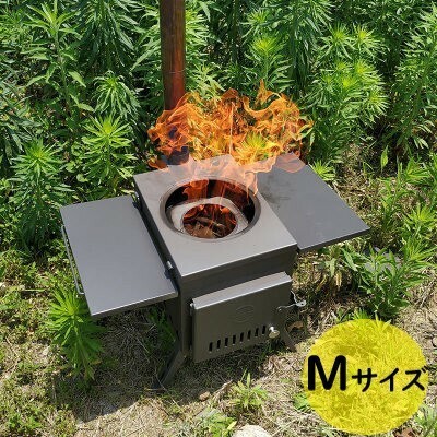 即納☆ 薪ストーブ M 薪コンロ キャンプ カーボンスチール アウトドア 多用途 テント ストーブ バーベキューストーブ BBQ