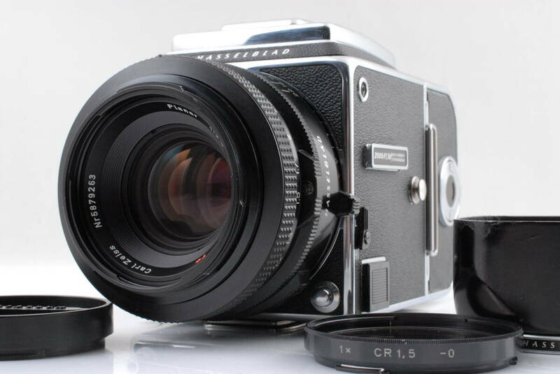 【美品 保障付 動作確認済】Hasselblad 2000FC/M Medium Format + F 80mm 2.8 ハッセルブラッド 中判フィルムカメラ レンズセット #Q7588