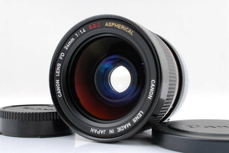 【美品 保障付 動作確認済】Canon FD 24mm 1.4 SSC S.S.C Aspherical Lens キヤノン マニュアルフォーカス レンズ #Q7551