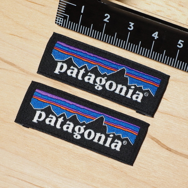 美品 本物 2枚組 パタゴニア patagonia ワッペン [ka64]