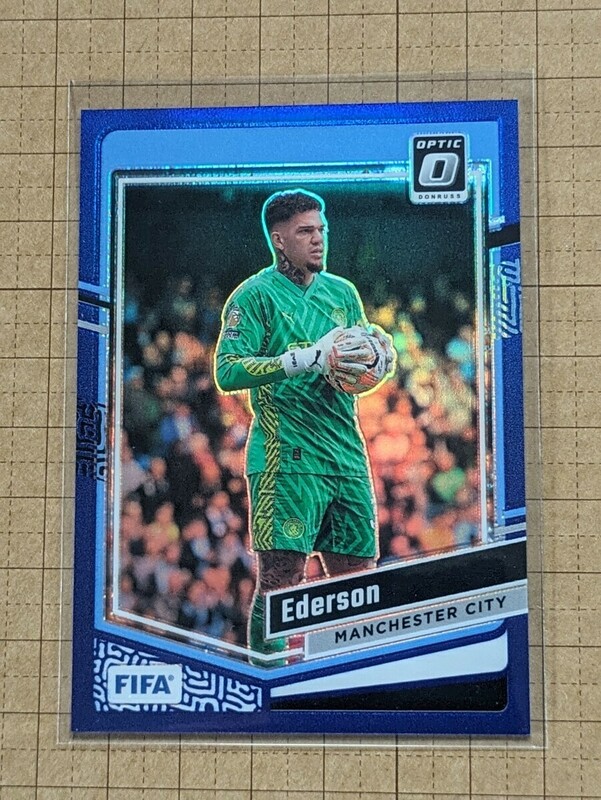 エデルソン・モラエス【2023-24 PANINI DONRUSS SOCCER 】Ederson #91 ベース パラレル ブルー #/99