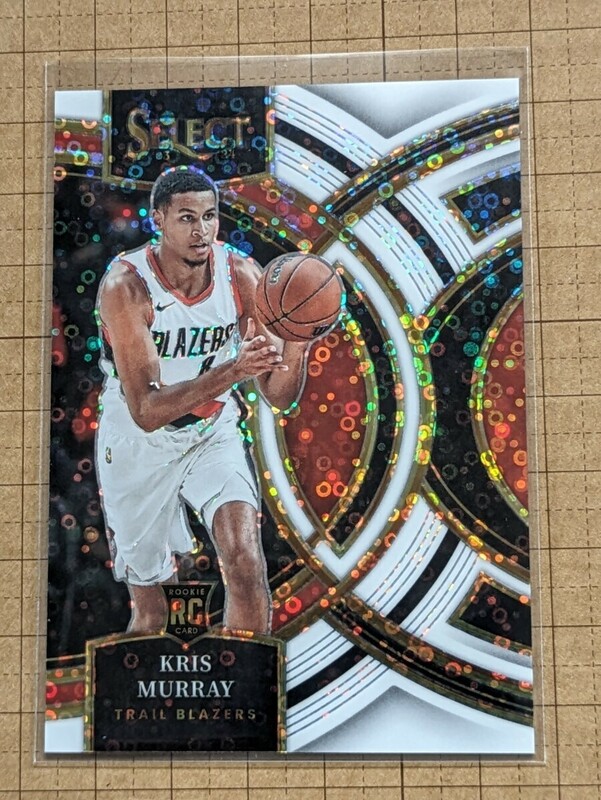 クリス・マレー【NBA 2023-24 PANINI SELECT BASKETBALL】KRIS MURRAY RC #120 ベース プレミアレベル ディスコホワイトプリズム #/75