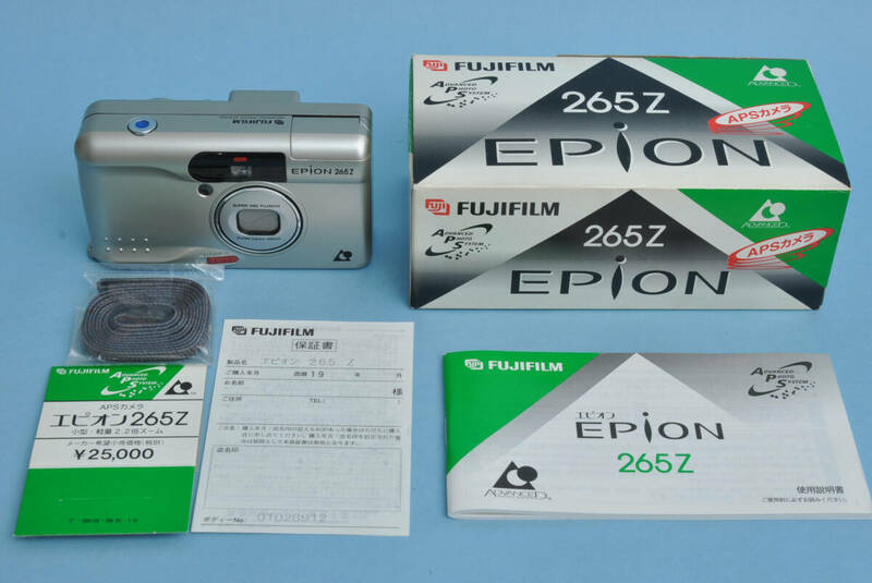 新品未使用 ★　FUJIFILM　APS　コンパクトカメラ EPiON 265Z　★ 