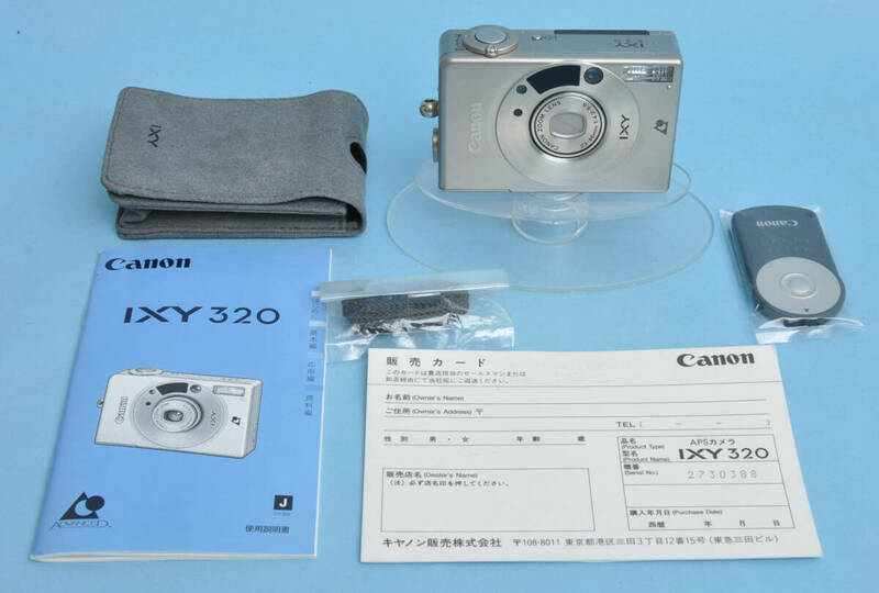 新品未使用 ★ CANON　キャノン　IXY320 APS　コンパクトカメラ　★ 動作OK