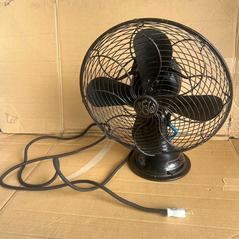 75 ゆうパック着払い発送　動作品　SHIBAURA 東京芝浦電気 A.C. ELECTRIC FAN 4枚羽根 扇風機 昭和 レトロ アンティーク 中古 