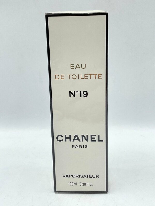 【未開封 シュリンク付】CHANEL シャネル N19 香水 フレグランス 100ml CHANEL VAPORISATEUR シュリンク付き （HJ037）