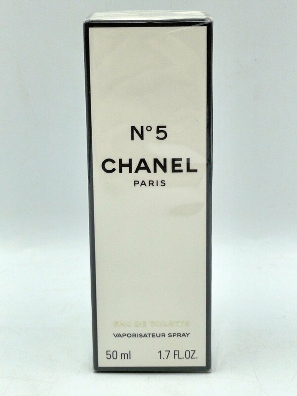 【未開封 シュリンク付】CHANEL シャネル N5 香水 フレグランス 50ml CHANEL VAPORISATEUR SPRAY シュリンク付き （HJ039）