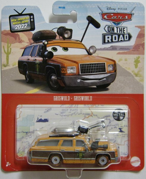 マテル カーズ グリスウォルド ミニカー MATTEL CARS ON THE ROAD GRISWOLD カーズオンザロード ディズニー ピクサー PIXAR