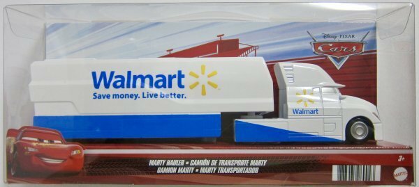 マテル カーズ ウォルマート マーティ ハウラー トレーラー トラック ミニカー MATTEL CARS Walmart MARTY HAULER ディズニー ピクサー