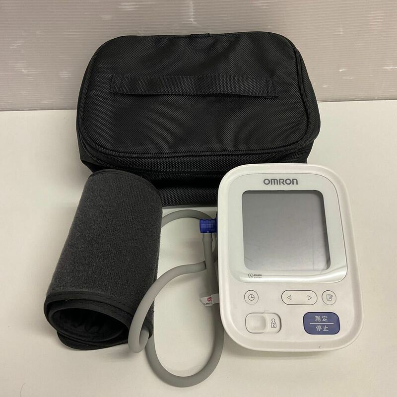営YY08-60Y OMRON オムロン 自動電子血圧計 HCR-7202 管理医療機器 上腕式血圧計 スタンダード 19シリーズ 血圧計 通電動作確認済