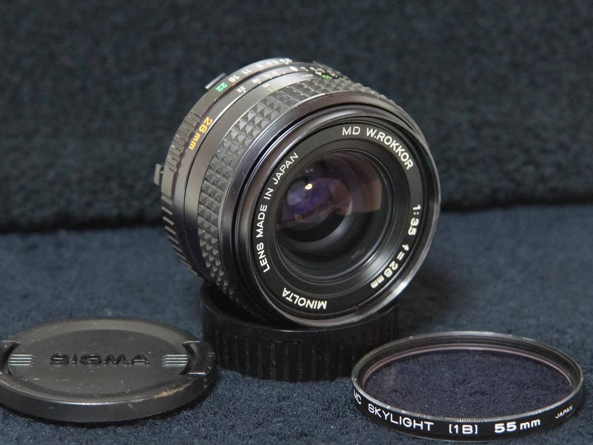 MINOLTA MD.W ROKKOR 28ｍｍF3.5【Operation Confirmed・動作確認済】