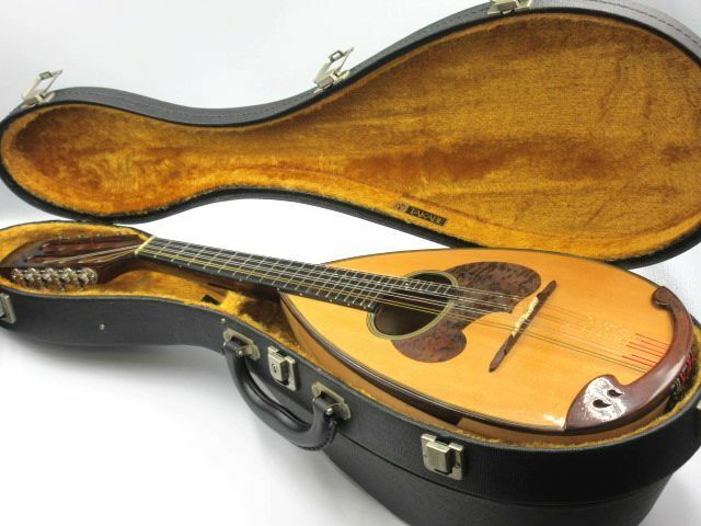 ■【動作未確認】SUZUKI スズキ VIOLIN バイオリン マンドリン M-30 弦楽器 8弦 ハードケース付き