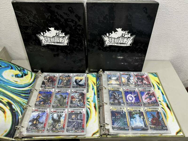 ◇大怪獣バトル ウルトラモンスターズEX カード トレカ 大量 カードまとめ コレクション 怪獣 ウルトラマン お宝探し 250枚以上 ファイル付