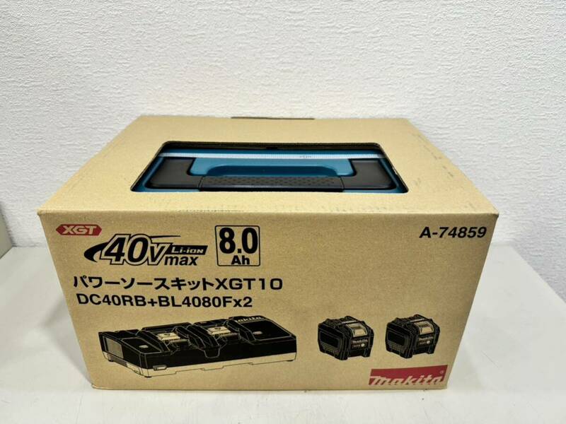 未開封品 makita マキタ 40Vmax 8.0Ah パワーソースキットXGT10 DC40RB BL4080F×2