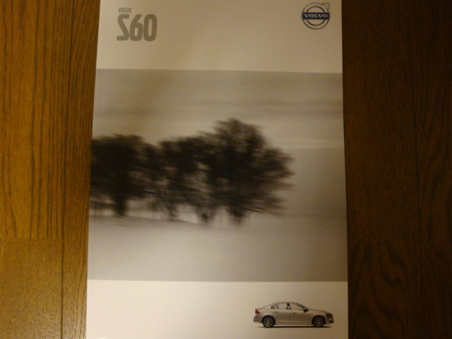 ♂VOLVO　ボルボ　S60　カタログ　2014年9月版　　全41P　諸元表6P　　美品