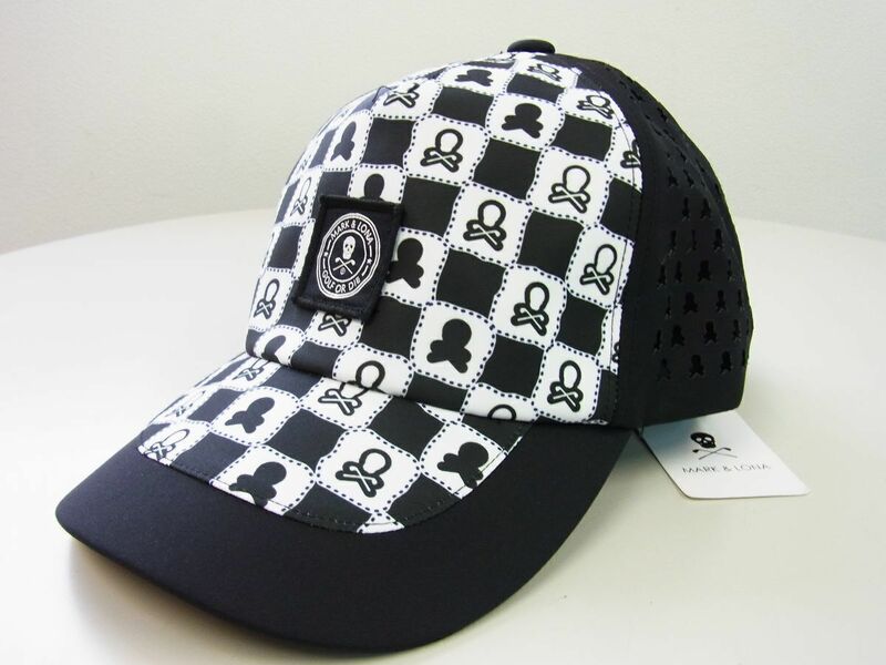 正規品★MARK&LONA マーク&ロナ★Ever Checker Cap メッシュブランクスカルキャップ【MLF-3C-FC01】ブラック黒【本物保証】カタログ掲載