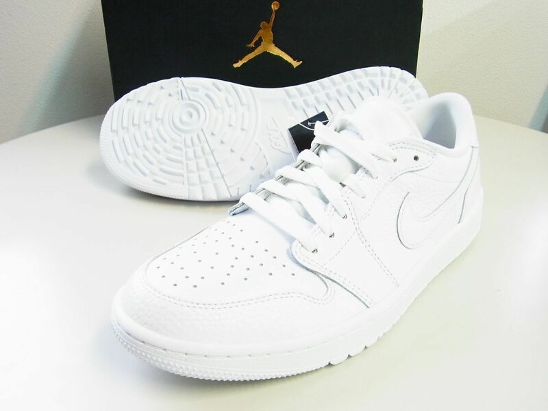 正規品★NIKE ナイキ★AIR JORDAN 1 LOW G エアジョーダン メンズ ゴルフシューズ★US9 27cm【DD9315-101】ホワイト白【本物保証】レア品