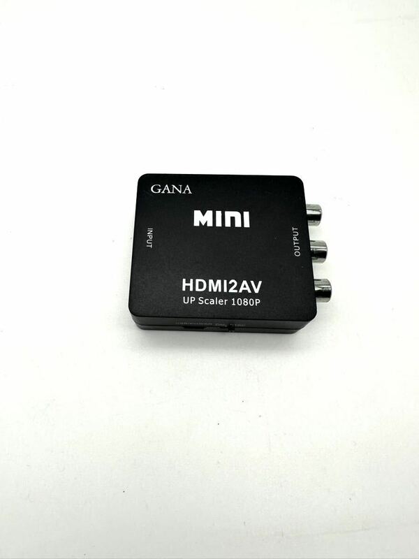 ☆1円スタート HDMI to RCA 変換コンバーター AV to HDMI 変換器 コンポジ HDMIからアナログに変換アダプタ USB給電1080/720 送料230円