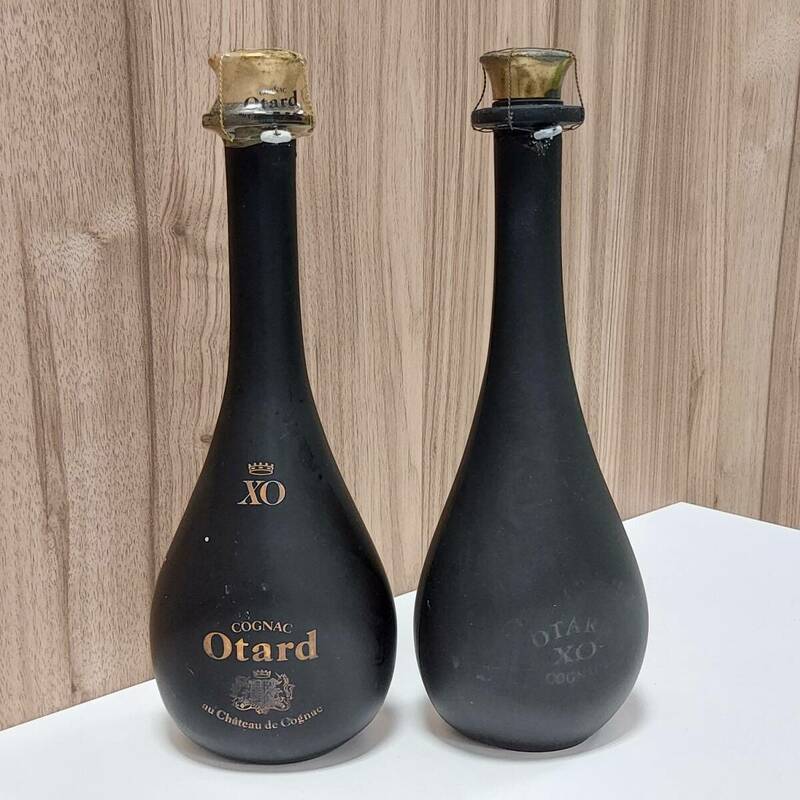 OTARD XO オタール XO ブランデー 700ml 40％ 1本フイルム剥がれ ジャンク 2本まとめ 未開封 自宅保管品 古酒 洋酒 ◆18635、22243