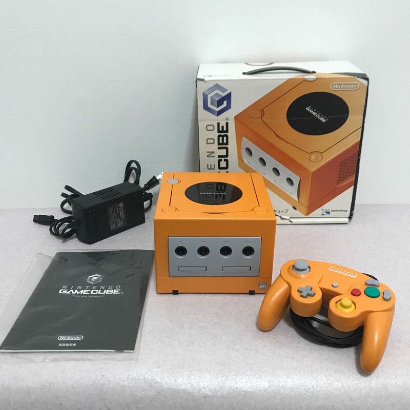 【美品】ゲームキューブ オレンジ ニンテンドー GAMECUBE Nintendo 
