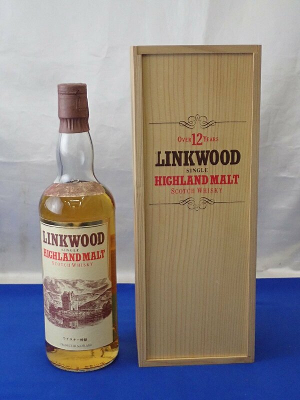 ◎【未開栓】 LINKWOOD リンクウッド 12年 特級 HIGHLAND MALT スコッチ ウイスキー 未使用 希少品 ヴィンテージ 珍品 レア