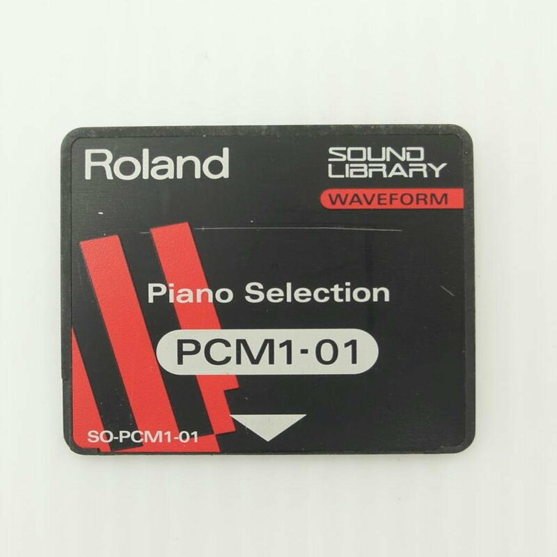 1円【一般中古】Roland ローランド/Roland Sound Library Piano Selection PCM1-01/PCM1-01/75