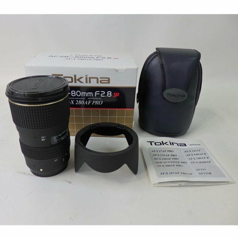 1円【ジャンク】Tokina /Tokina カメラレンズ/AT-X PRO 28‐80㎜ F/2.8/84